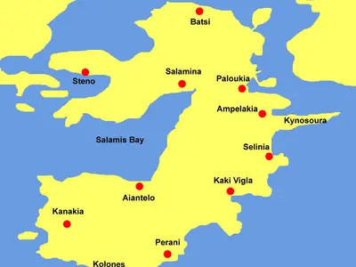 Kakis Viglas Bay in Salamina Municipal Unit, Greece — photo 2