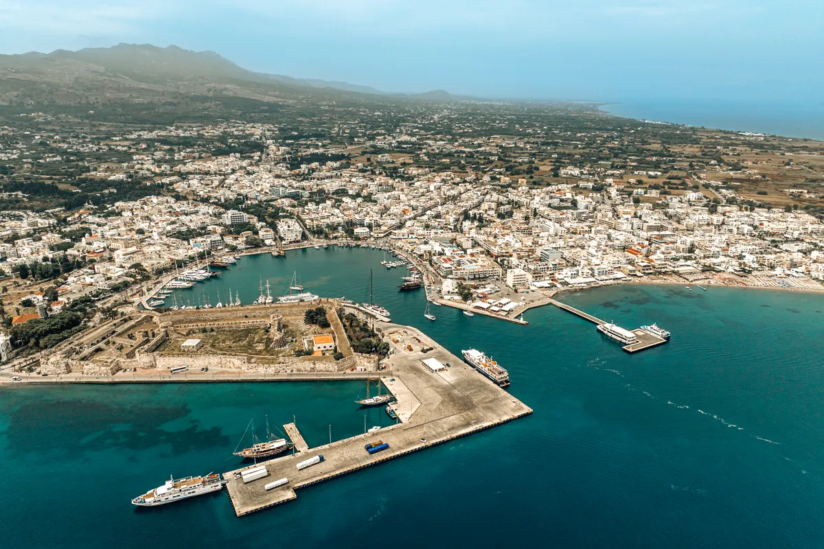 Little Harbor, bay in Kefalos, Greece