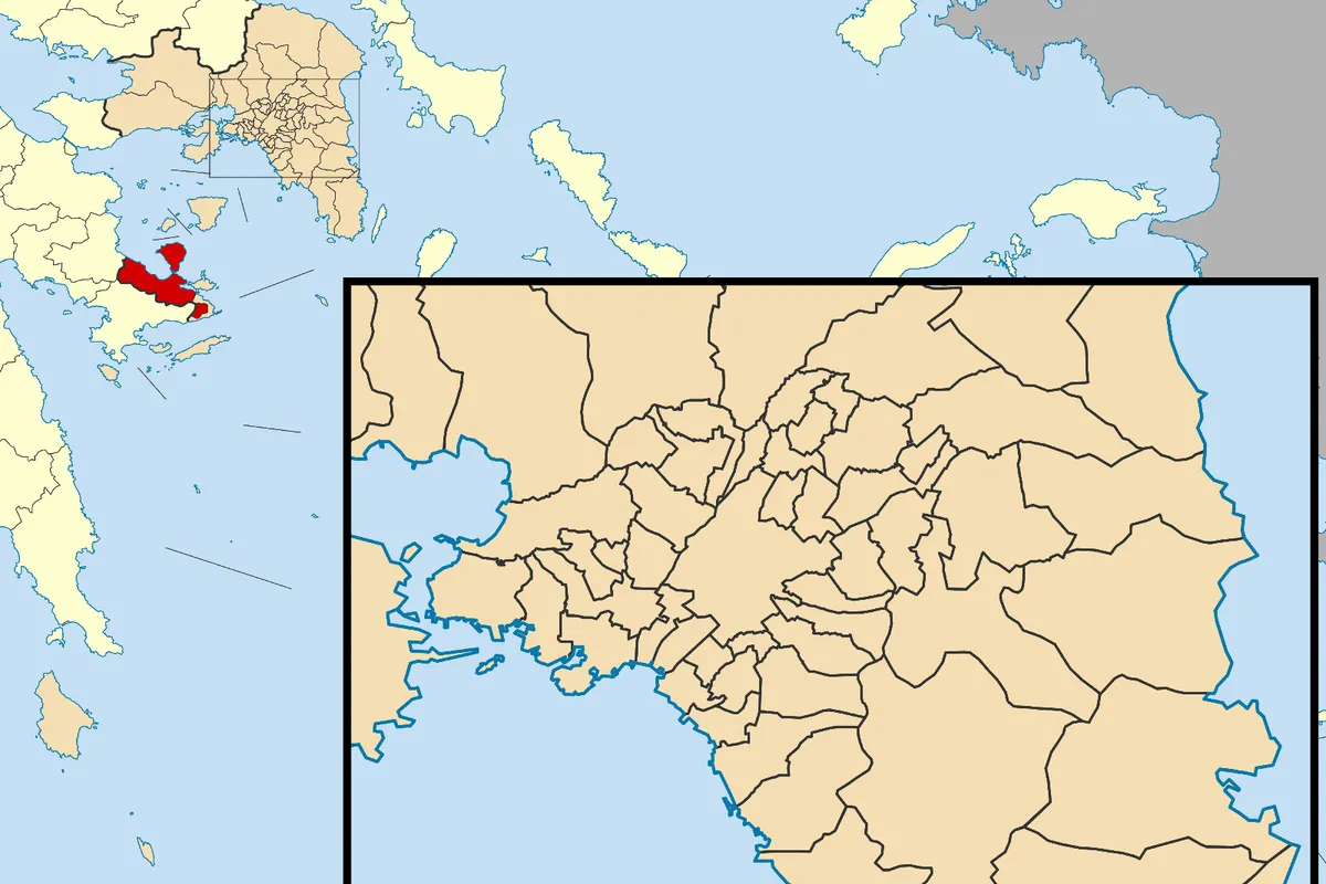 Soupia islet Anchorage in Municipal Unit of Troizinia, Greece