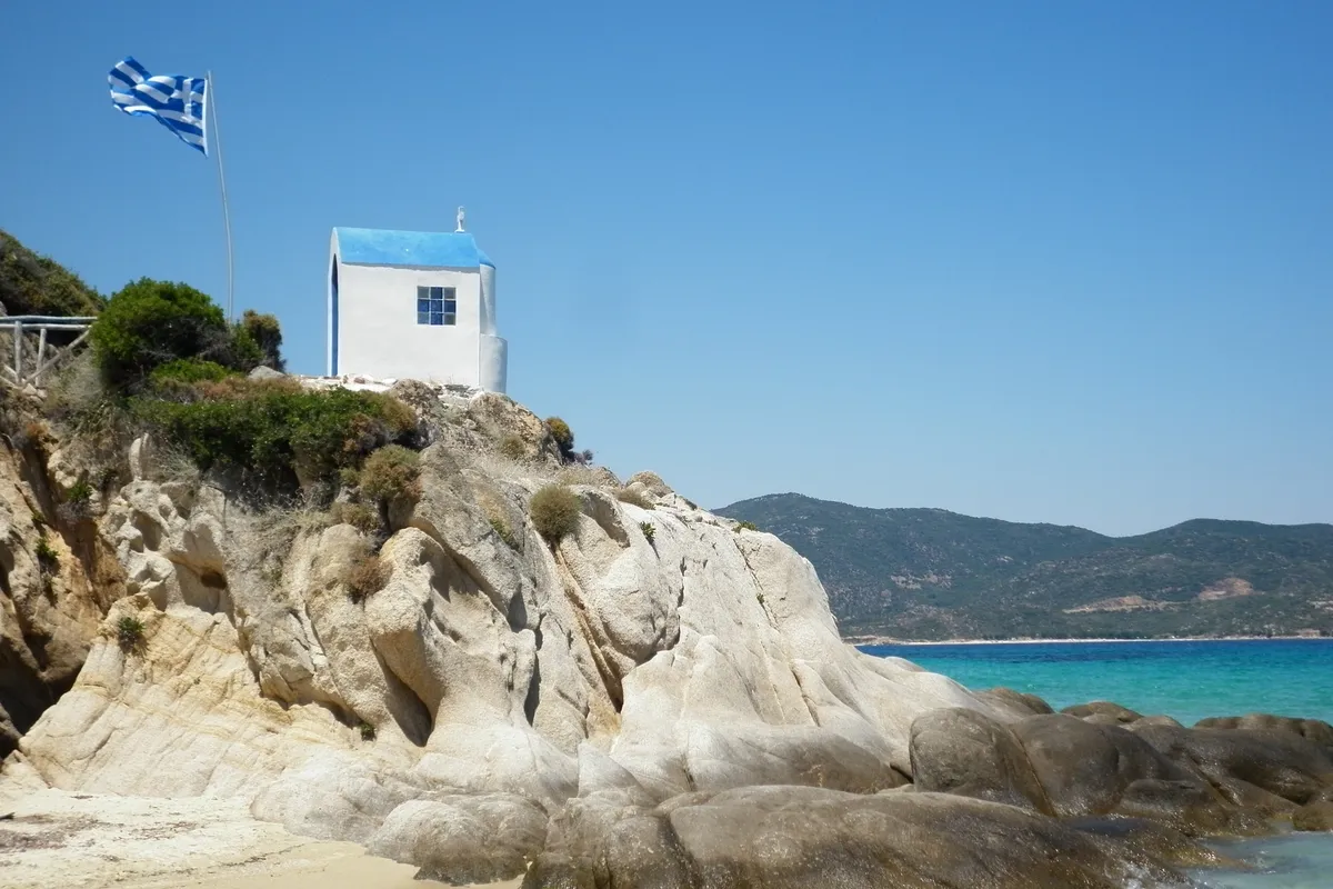 Anchorage in Toroni Municipal Unit, Greece