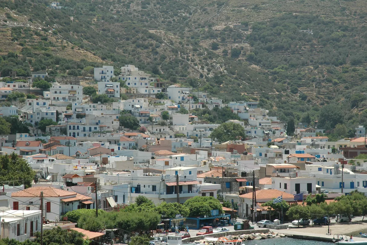 Ormos Vitsiliá, bay in Φούρνοι, Greece