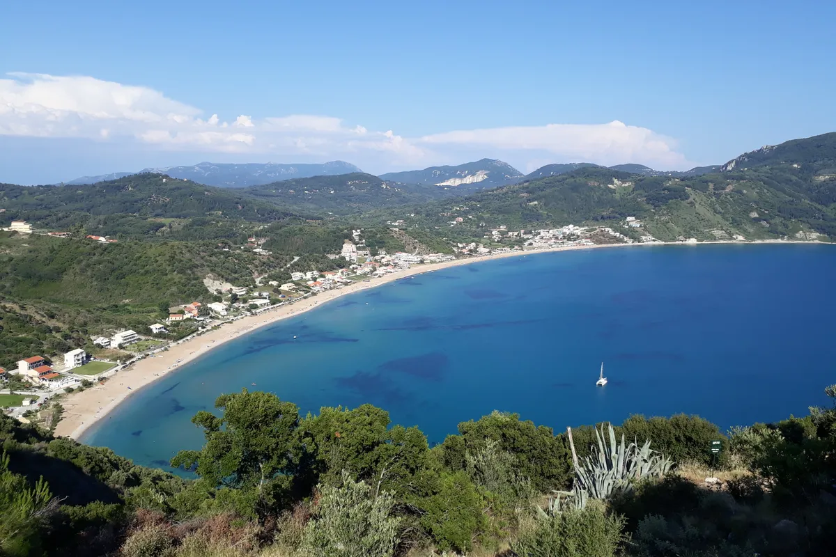 Agios Georgios Bay in Agios Georgios, Greece — photo 4