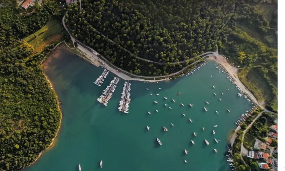 Lučica Vinkuran, marina in Općina Medulin, Croatia
