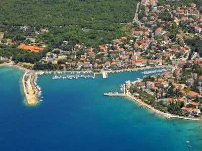 Opatija Luka, marina in Grad Opatija, Croatia