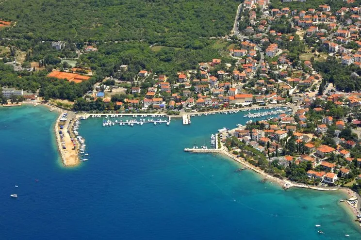 Opatija Luka, marina in Grad Opatija, Croatia