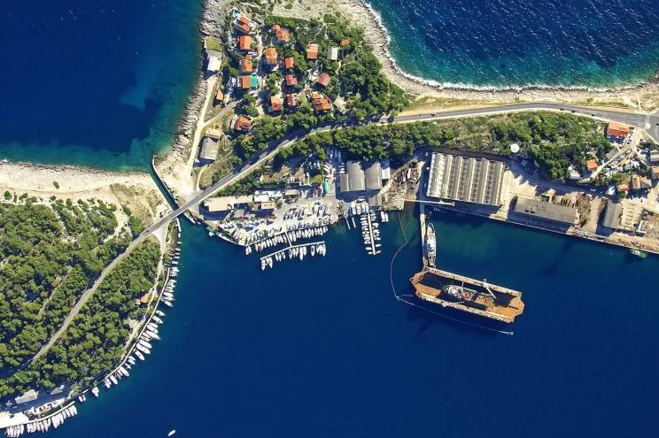Marina Losinj, Mali Losinj in Mali Lošinj, Croatia
