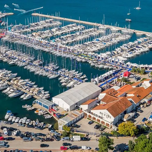Lučica Biograd, marina in Grad Biograd na Moru, Croatia