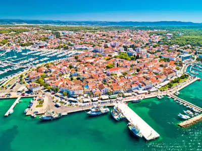 Lučica Biograd, marina in Grad Biograd na Moru, Croatia — photo 3