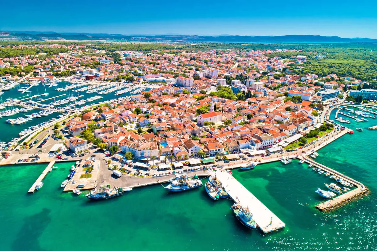 Lučica Biograd, marina in Grad Biograd na Moru, Croatia — photo 3