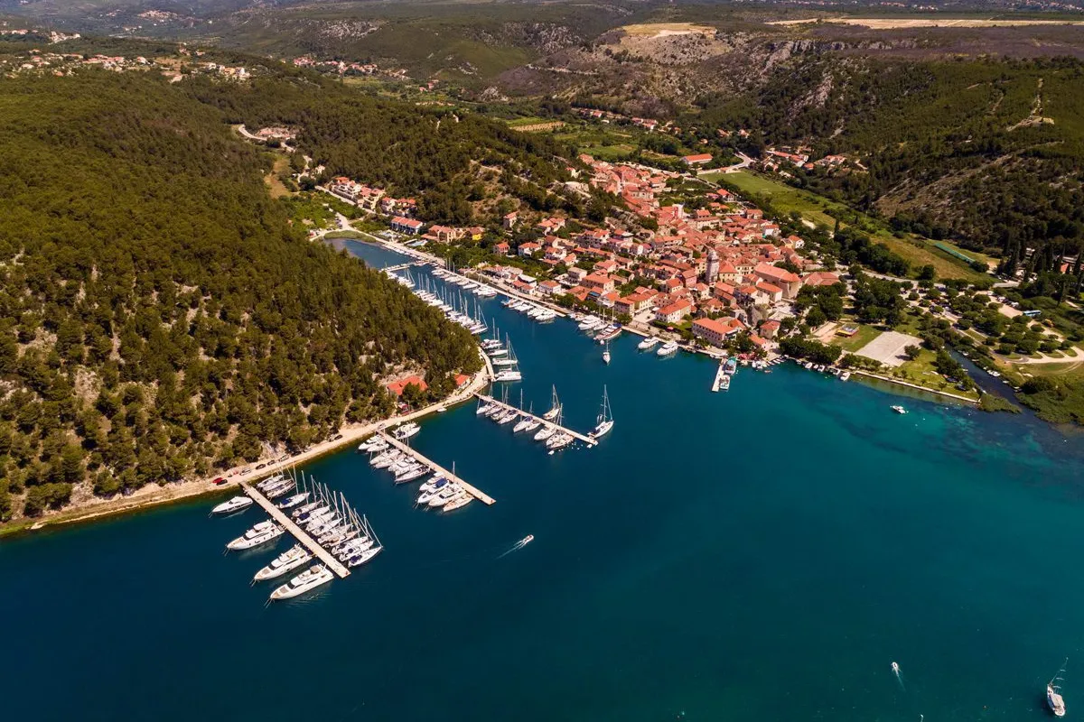 ACI Marina Skradin in Skradin, Croatia