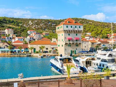 Port of Šibenik, marina in Grad Šibenik, Croatia — photo 2