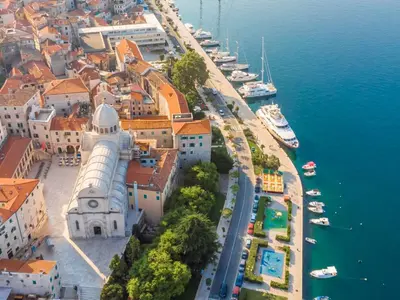 Port of Šibenik, marina in Grad Šibenik, Croatia — photo 4