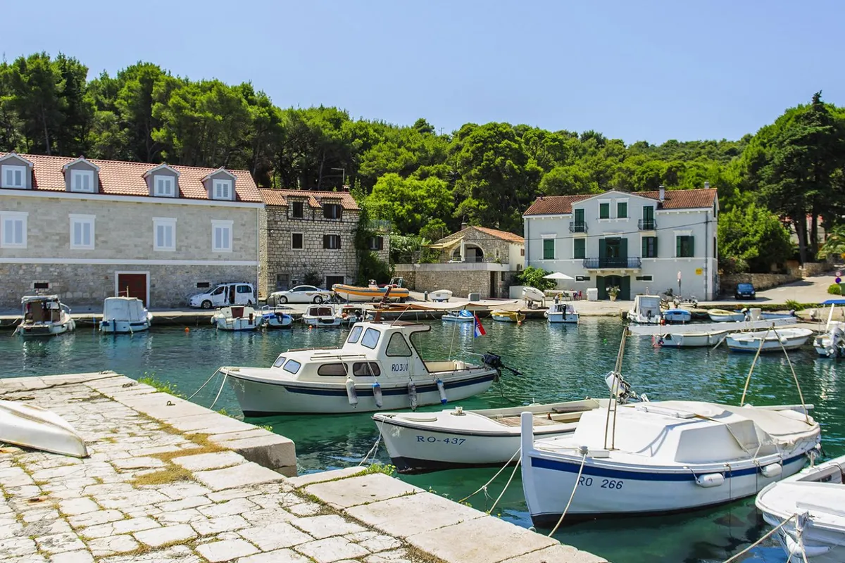 Rogač (Šolta) Marina in Rogač, Croatia