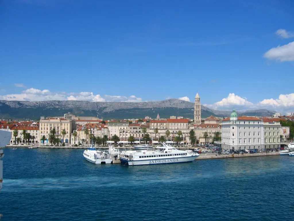 Trajektna luka Split, marina in Split, Croatia — photo 2