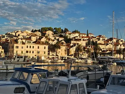 Port of Hvar, marina in Hvar town, Croatia — photo 2