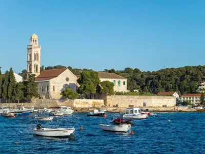 Port of Hvar, marina in Hvar town, Croatia — photo 3
