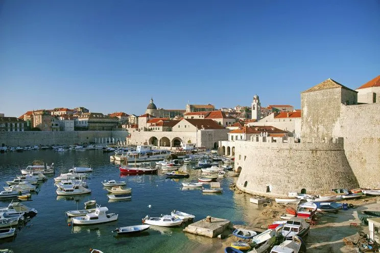 Dubrovnik, Town Port, marina in Dubrovnik, Croatia — photo 2
