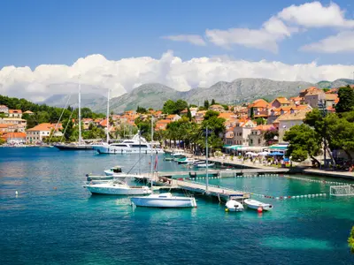 Cavtat Marina in Cavtat, Croatia — photo 2