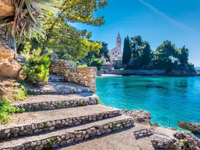 Luka Kaštel Stari, marina in Grad Kaštela, Croatia — photo 2