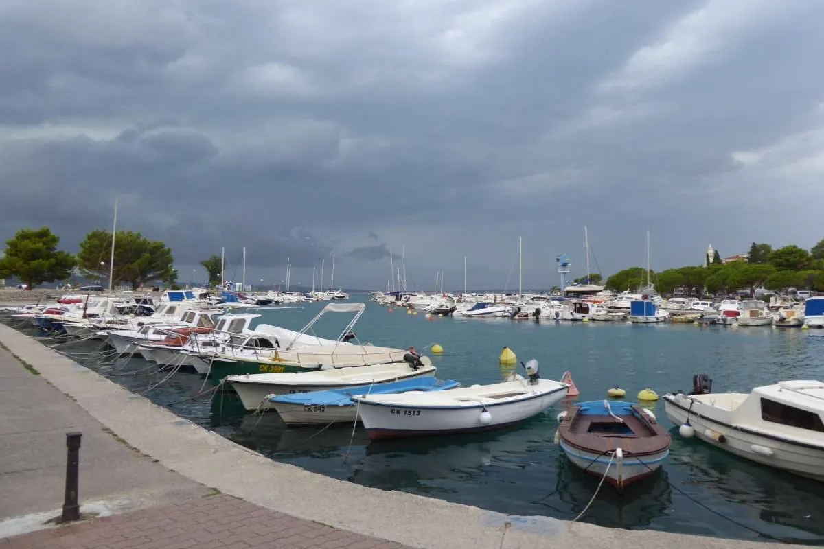 Crikvenica, City Port, marina in Crikvenica, Croatia