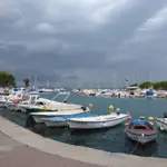 Charter boats in Crikvenica, City Port