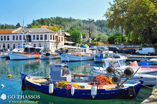Limenas Port Thassos, marina in Thassos, Greece — photo 5