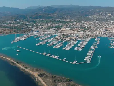 Lefkas, Perigiali Marina in Municipal Unit of Ellomenos, Greece — photo 2