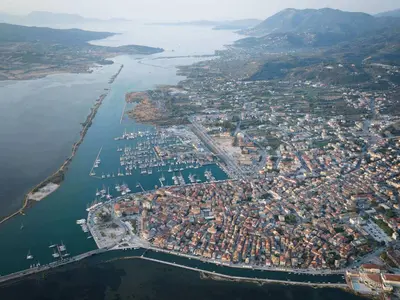 Lefkas, Perigiali Marina in Municipal Unit of Ellomenos, Greece — photo 3