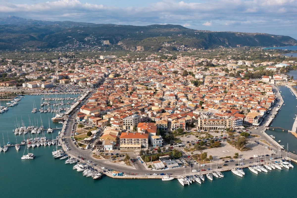 Lefkas, Perigiali Marina in Municipal Unit of Ellomenos, Greece — photo 4