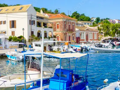 Gaios port (Paxos island), marina in Gaios, Greece — photo 3