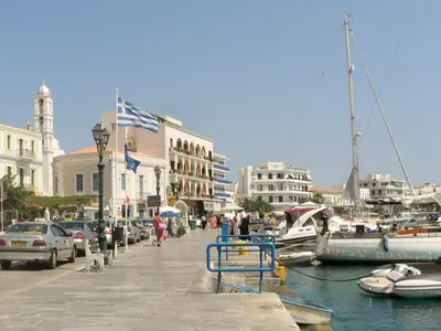 Tinos Marina in Tinos, Greece — photo 2