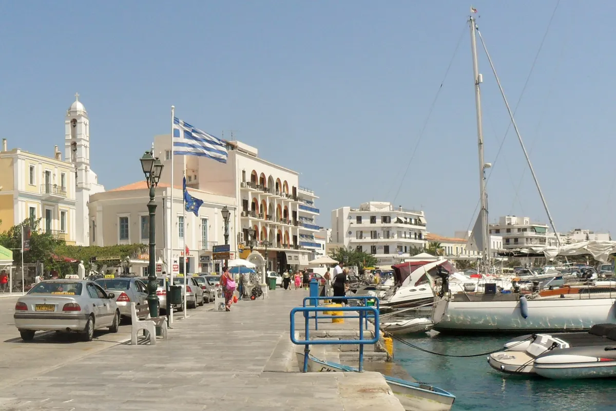 Tinos Marina in Tinos, Greece — photo 2
