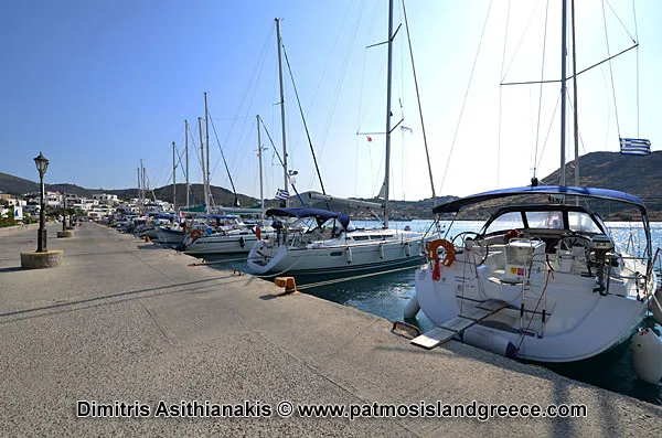 Patmos Marina in Skala, Greece — photo 5