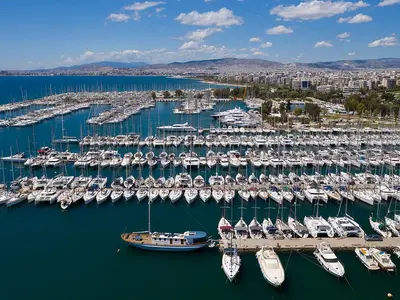 Athens, Alimos marina in Athens, Greece — photo 2