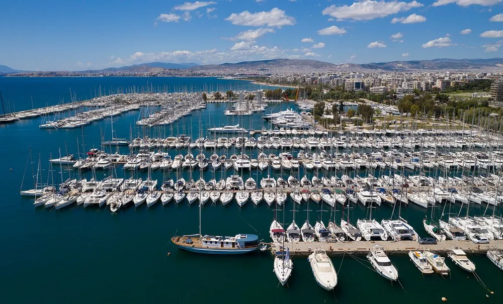 Athens, Alimos marina in Athens, Greece — photo 2