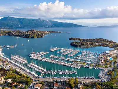 Corfu, Gouvia Marina in Kontokali, Greece — photo 3