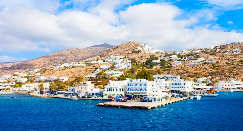 Ios Marina in Chora, Greece