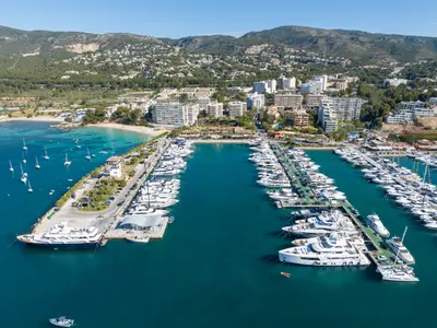 Puerto Portals, marina in Bendinat, Spain — photo 2