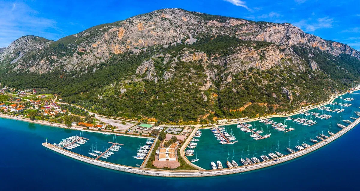 Gökova Ören Marina in Milas, Turkey