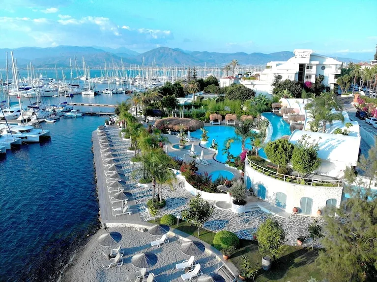 Fethiye, Yacht Classic Hotel Marina in Fethiye, Turkey