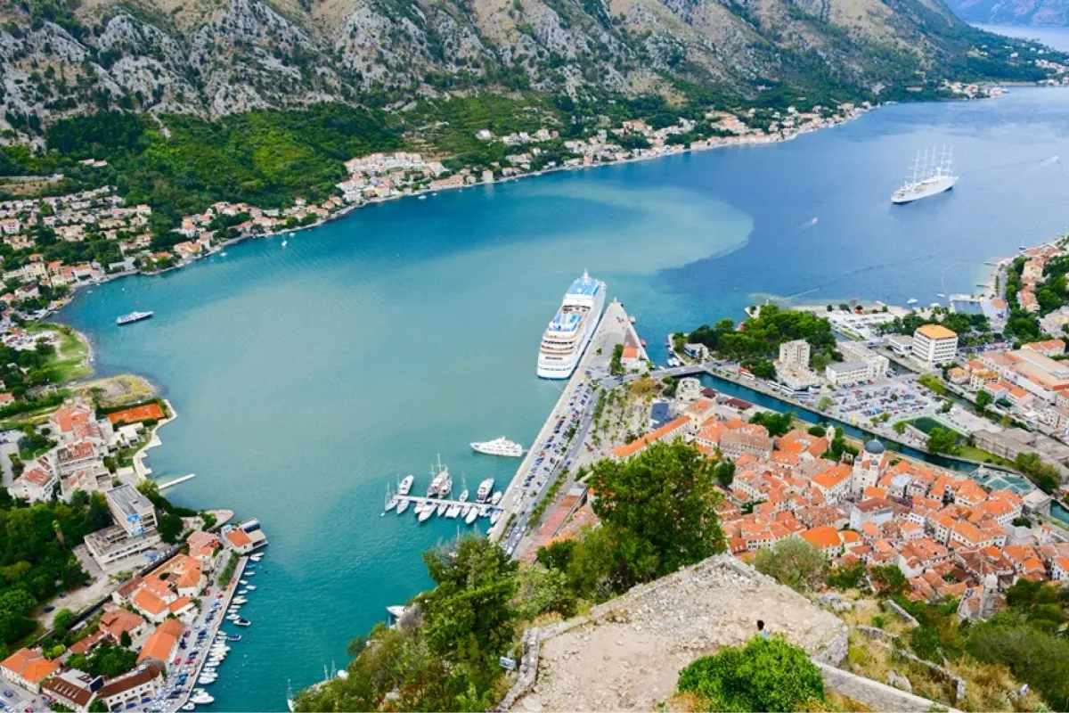 Kotor, Port of Kotor, marina in Kotor, Montenegro — photo 3