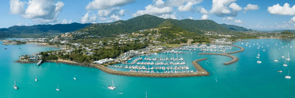 Coral Sea Marina Resort in Airlie Beach, Australia