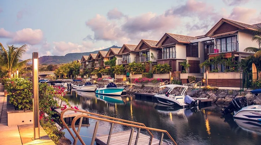 La Balise Marina, Mauritius, marina in Grande Rivière Noire VCA, Mauritius — photo 3