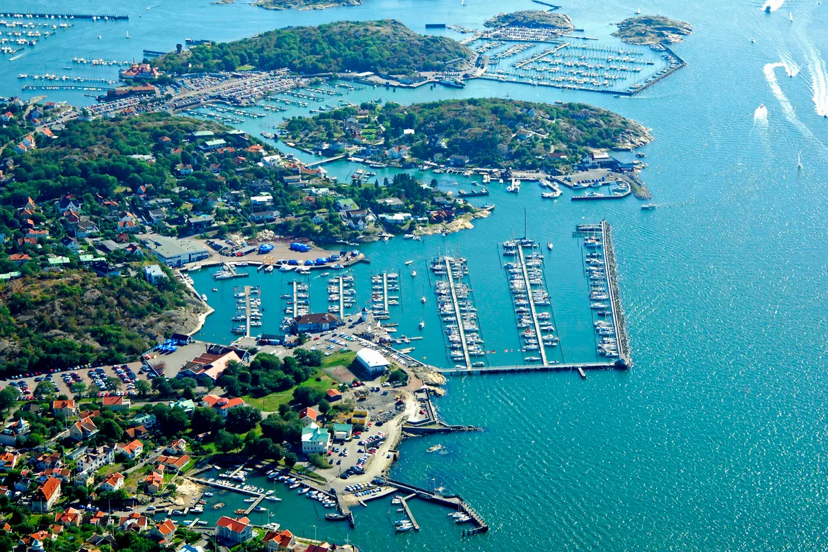 Längedrag Marina in Gothenburg, Sweden