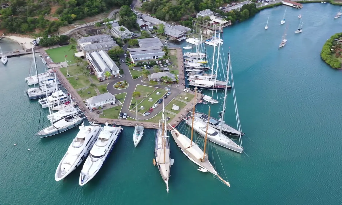 Antigua Marina in English Harbour, Antigua and Barbuda