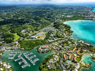 Guadeloupe, La Marina Bas du Fort in Pointe-à-Pitre, France — photo 2