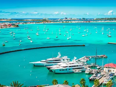 St. Martin, Marina Fort Louis in Marigot, France — photo 2