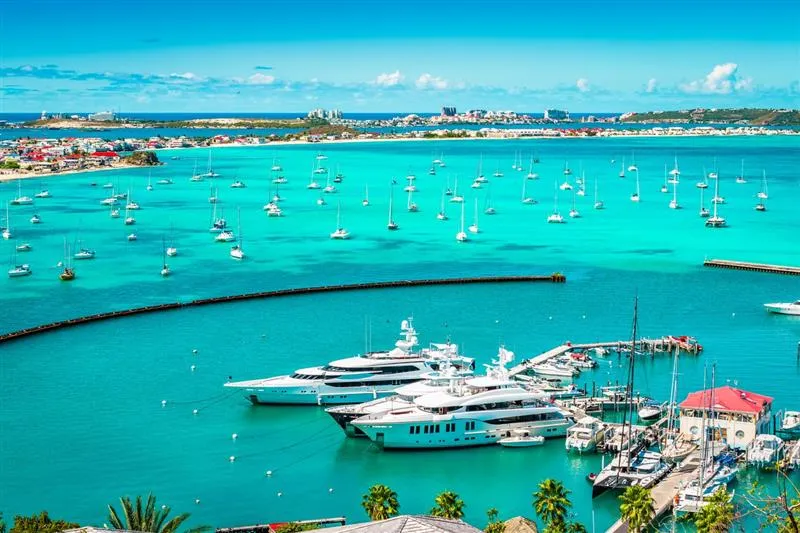 St. Martin, Marina Fort Louis in Marigot, France — photo 2