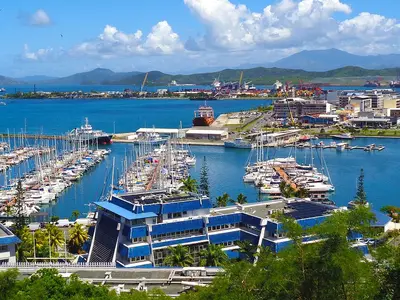 New Caledonia, Noumea, Port Moselle, marina in Noumea, France — photo 2