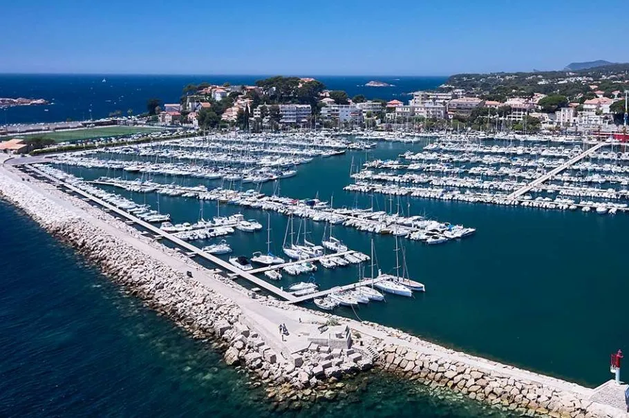 Port de Bandol, marina in Plan-d'Aups-Sainte-Baume, France